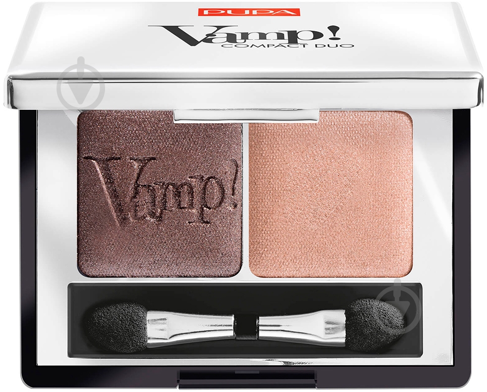Тіні для повік Pupa Vamp! подвійні Bronze Amber №04 2,2 г - фото 1