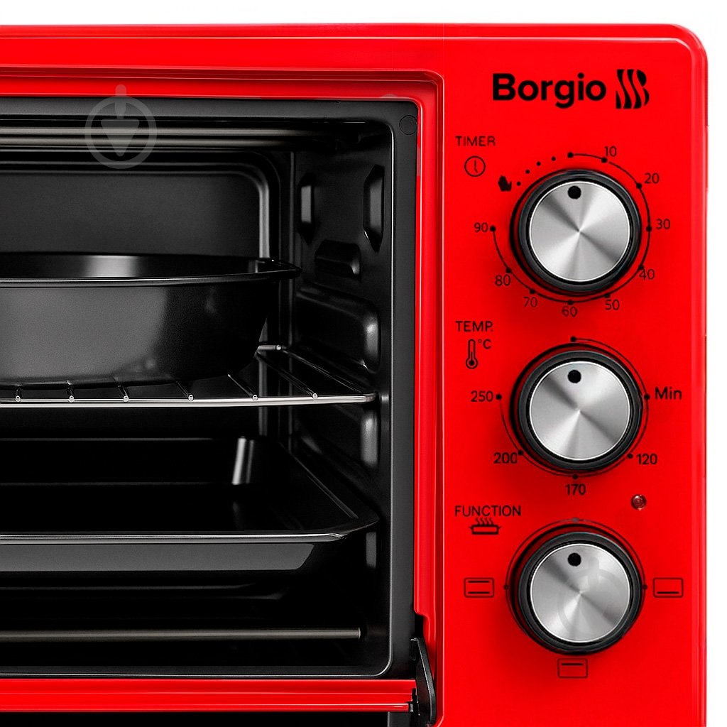 Електрична піч Borgio MO 2011 Red - фото 5 Електрична піч Borgio MO 2011 Red - фото 5