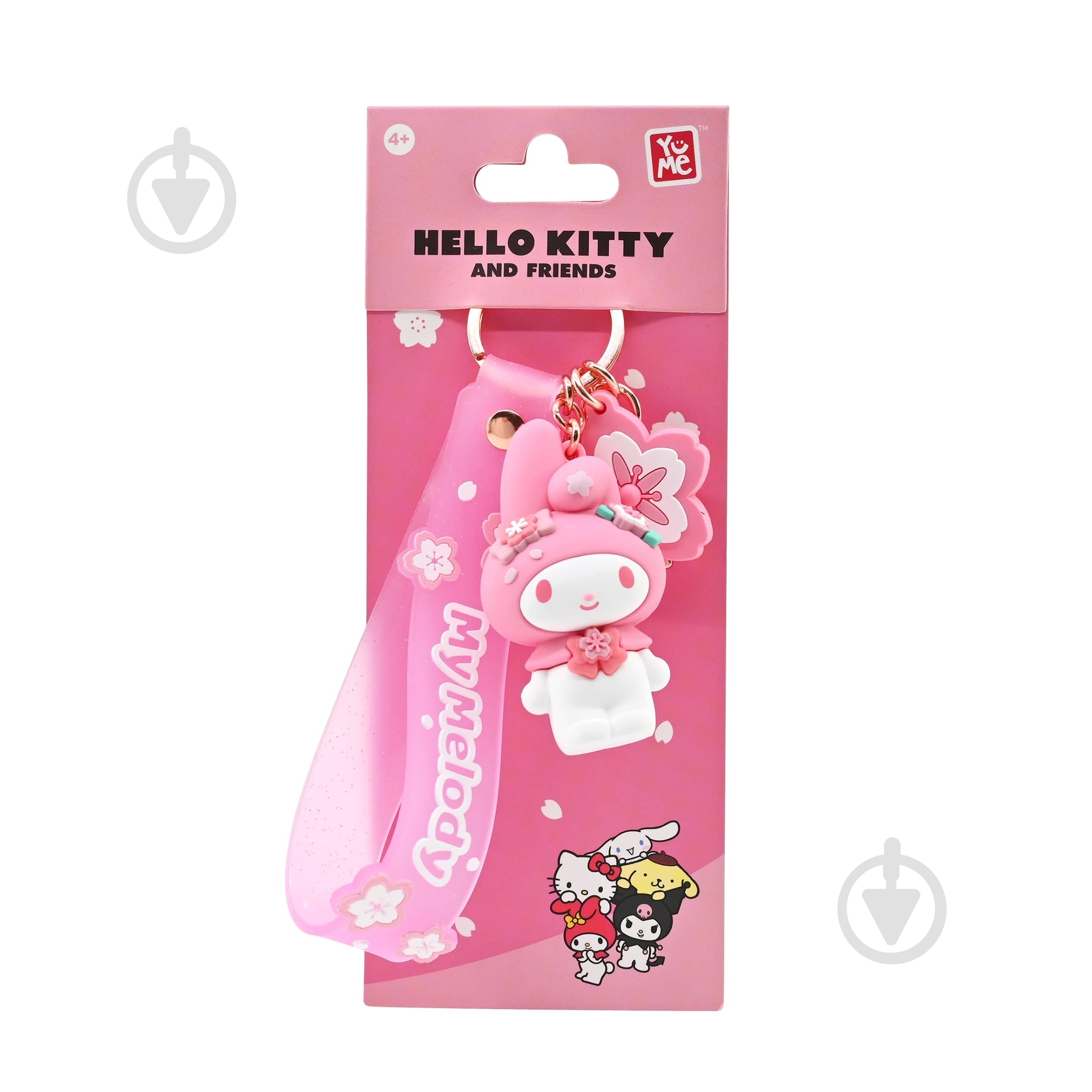 Брелок для ключей Hello Kitty Сакура Май Мелоди - фото 1