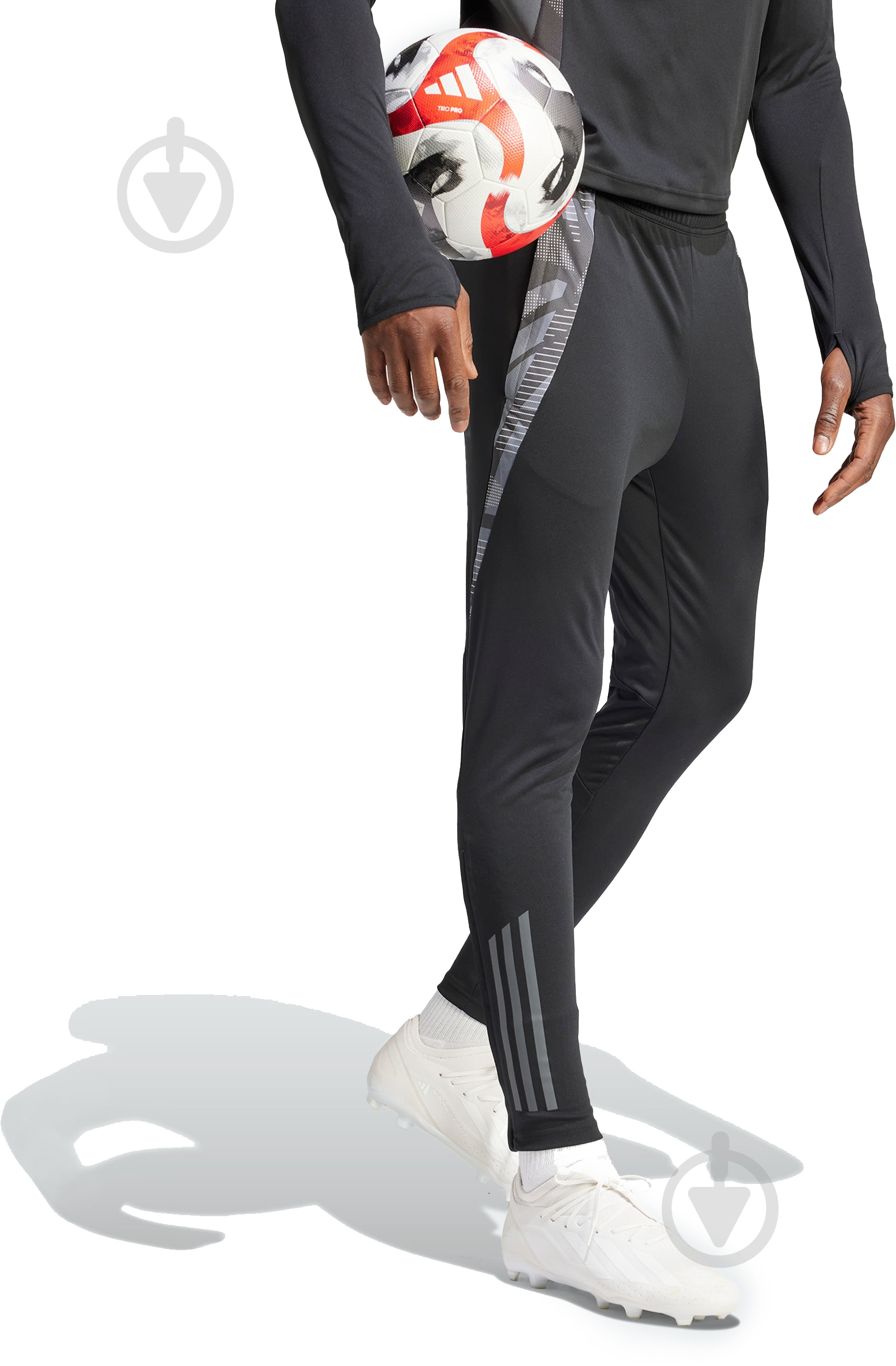 Брюки Adidas TIRO24 C TR PNT IP1878 р. 2XL черный - фото 6