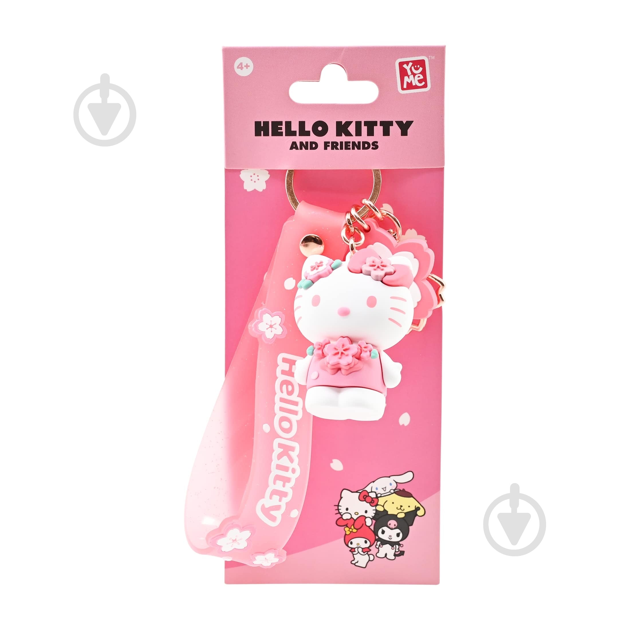 Брелок для ключей Hello Kitty Сакура Хелло Китти - фото 1