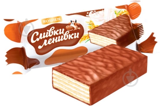 Конфеты Roshen Сливки-ленивки 1000 г (4823006707911) - фото 1
