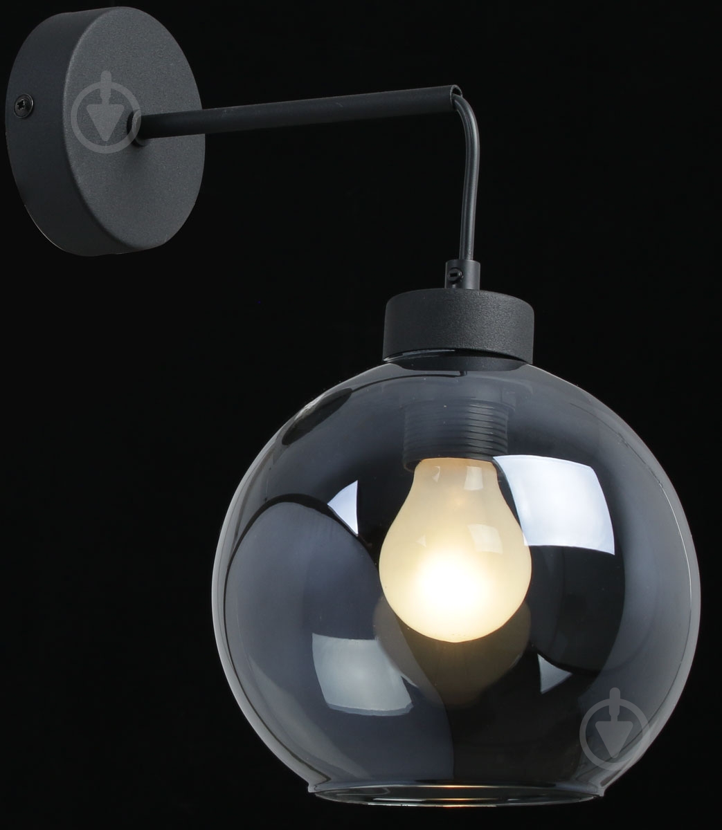 ВИТРИНА! Бра TK Lighting Cubus 1x60 Вт E27 дымчатый прозрачный 4138 - фото 2