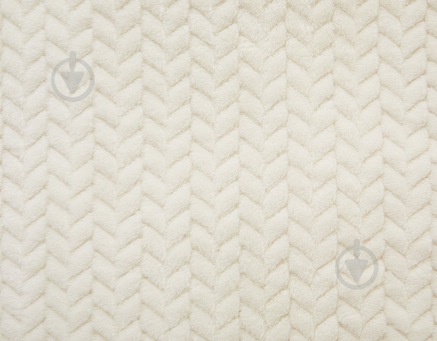 Плед Embossed Leon 160x200 см белый La Nuit - фото 2