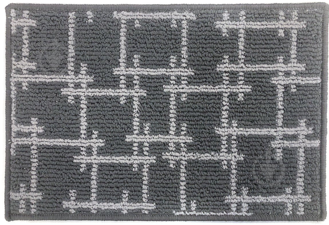 Коврик Dariana MINI 1 40x60 см серый - фото 1