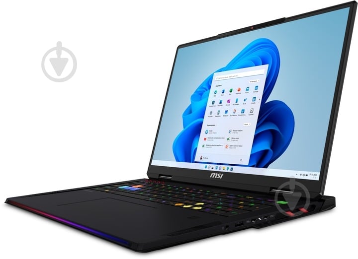 Ноутбук MSI Raider A18 HX A9WJG 18" (RAIDER A18 HX A9WJG-208UA) core black - фото 3