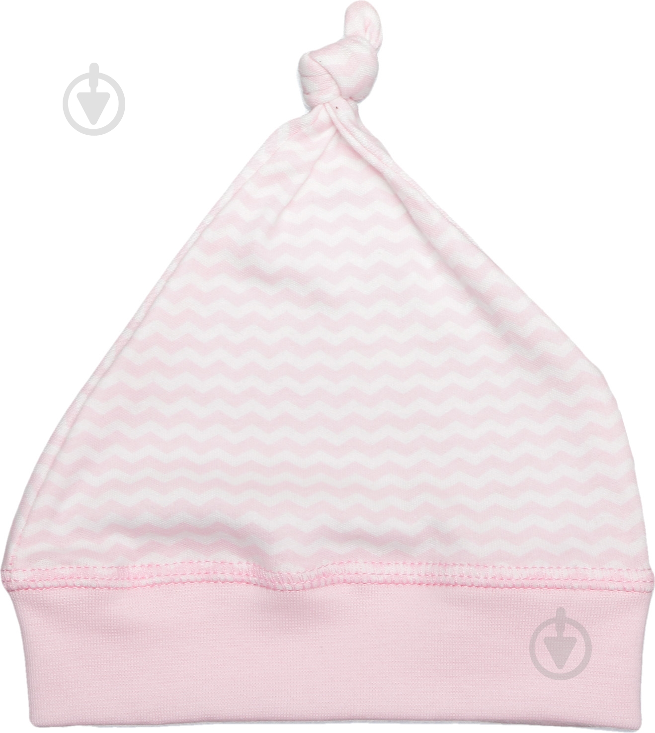 Шапочка детская Bambinelli зигзаг розовый - фото 1