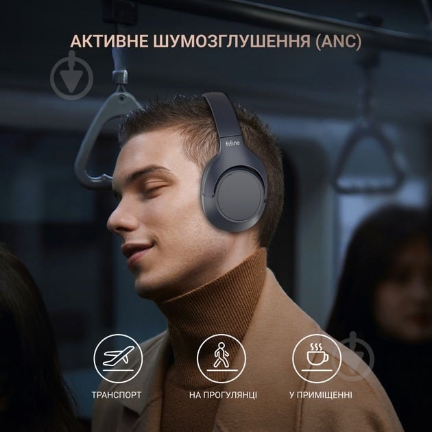 Наушники FIFINE X3 Wireless black (X3) - фото 13