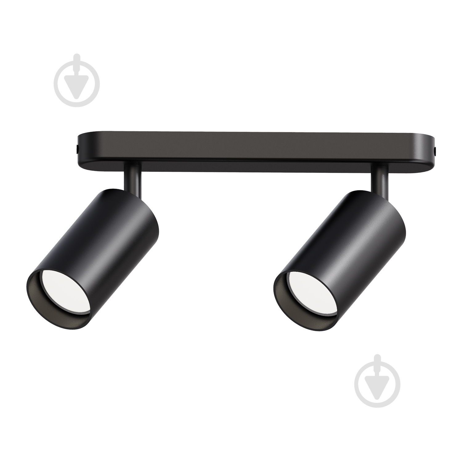 Спот Berger 2x40 Вт GU10 чорний 4001-SL-2 Black - фото 1