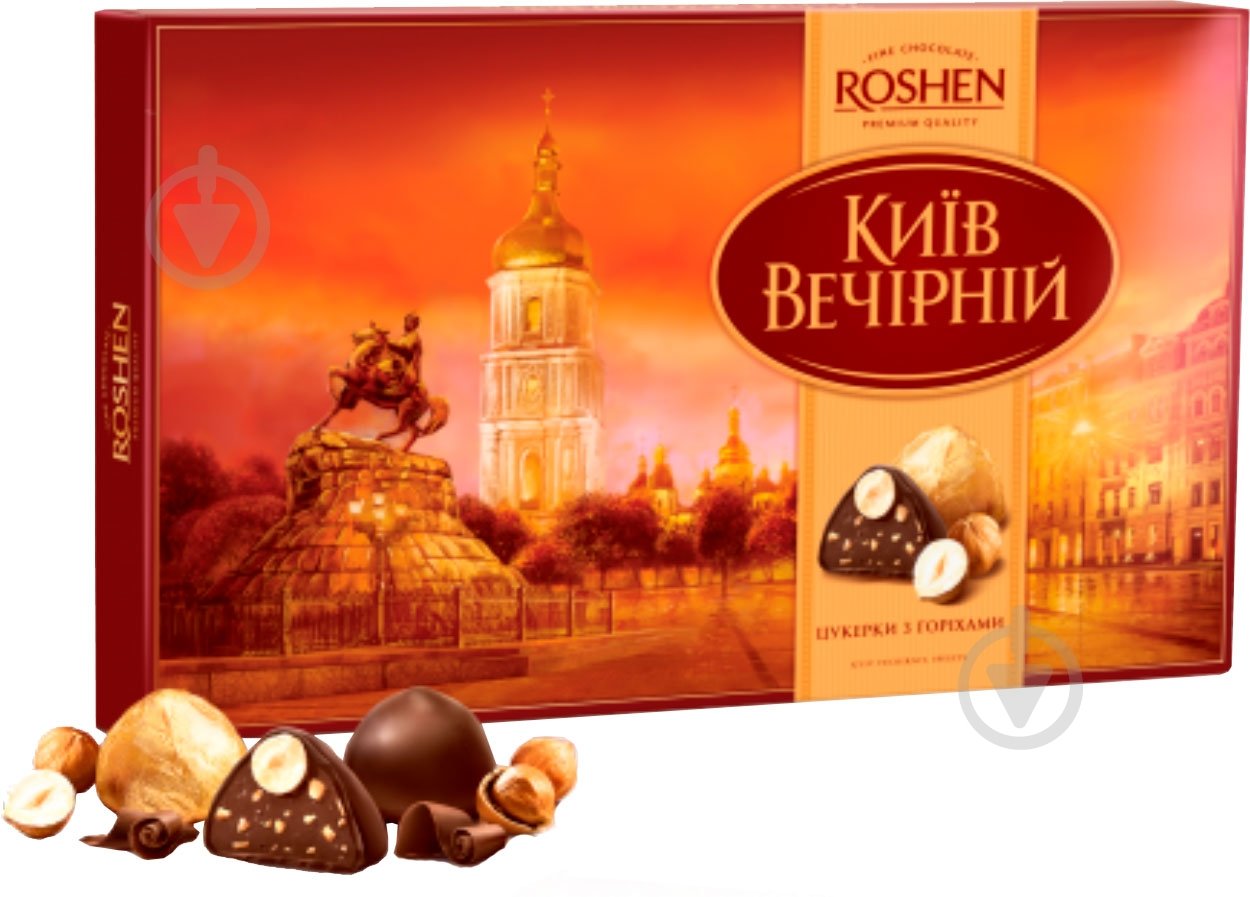 Конфеты Roshen Киев вечерний 176 г (4823077616013) - фото 1