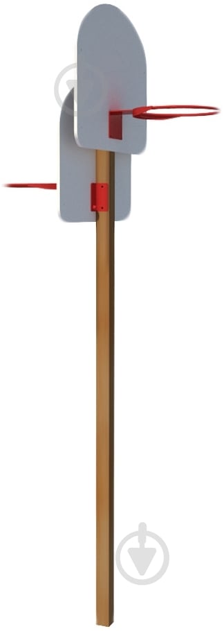 Баскетбольная стойка InterAtletika S728 366 см - фото 1