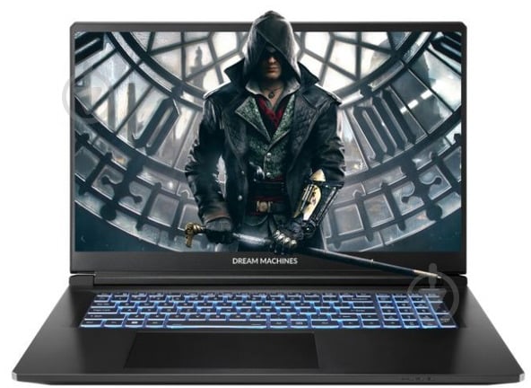 Ноутбук Dream Machines RT5050-17 17,3" (RT5050-17UA21) black - фото 1 Ноутбук Dream Machines RT5050-17 17,3" (RT5050-17UA21) black - фото 1