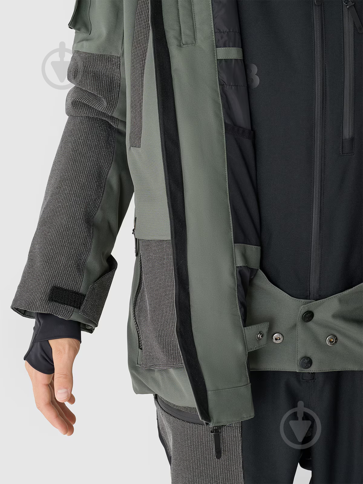 Куртка чоловіча зимова 4F TECHNICAL JACKET M511 4FWAW24TTJAM511-43S р.XL хакі - фото 14 Куртка чоловіча зимова 4F TECHNICAL JACKET M511 4FWAW24TTJAM511-43S р.XL хакі - фото 14