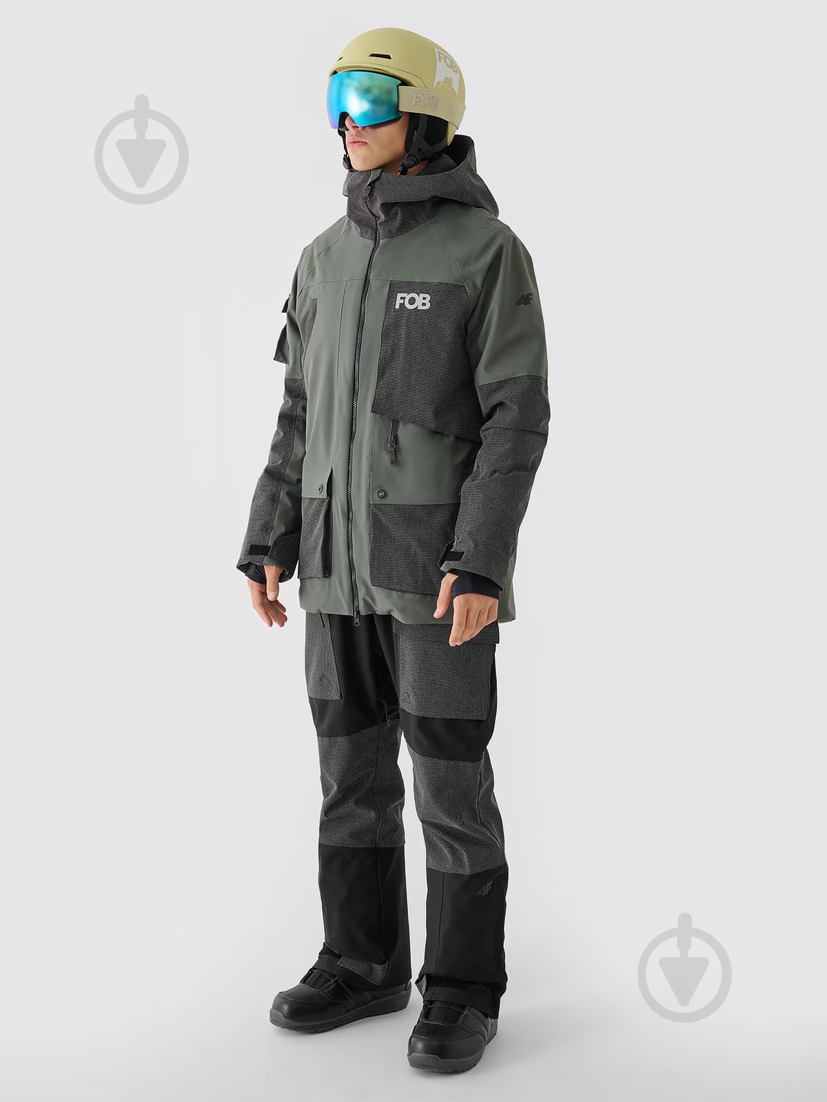 Куртка чоловіча зимова 4F TECHNICAL JACKET M511 4FWAW24TTJAM511-43S р.XL хакі - фото 4 Куртка чоловіча зимова 4F TECHNICAL JACKET M511 4FWAW24TTJAM511-43S р.XL хакі - фото 4