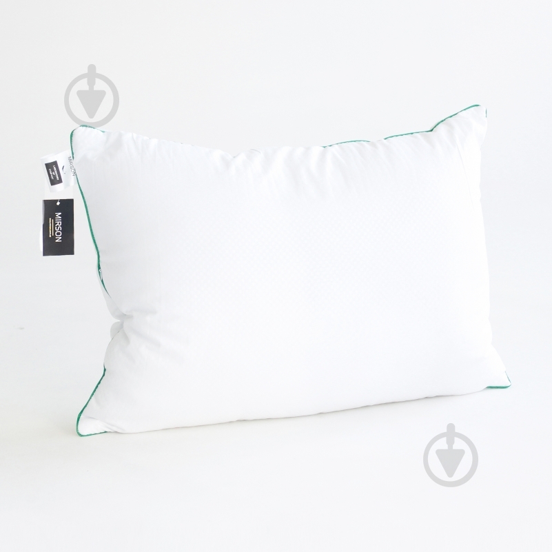 Подушка №1578 Eco Line Vital Memory foam середня MirSon 50x50 см білий - фото 3