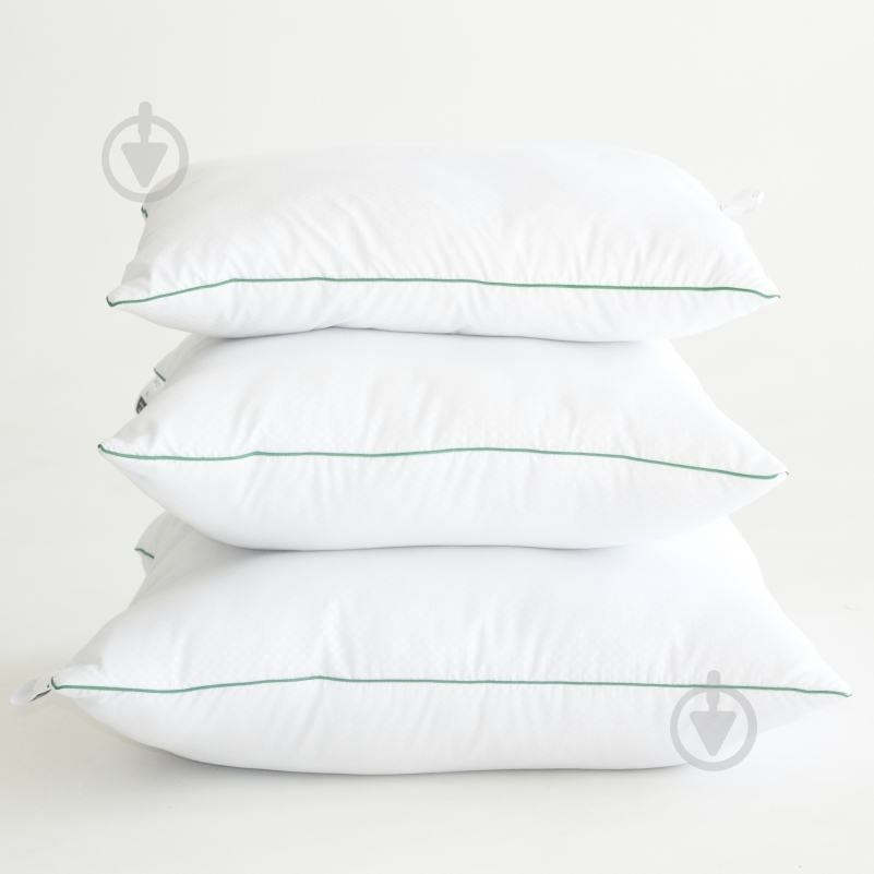 Подушка №1578 Eco Line Vital Memory foam середня MirSon 50x50 см білий - фото 4