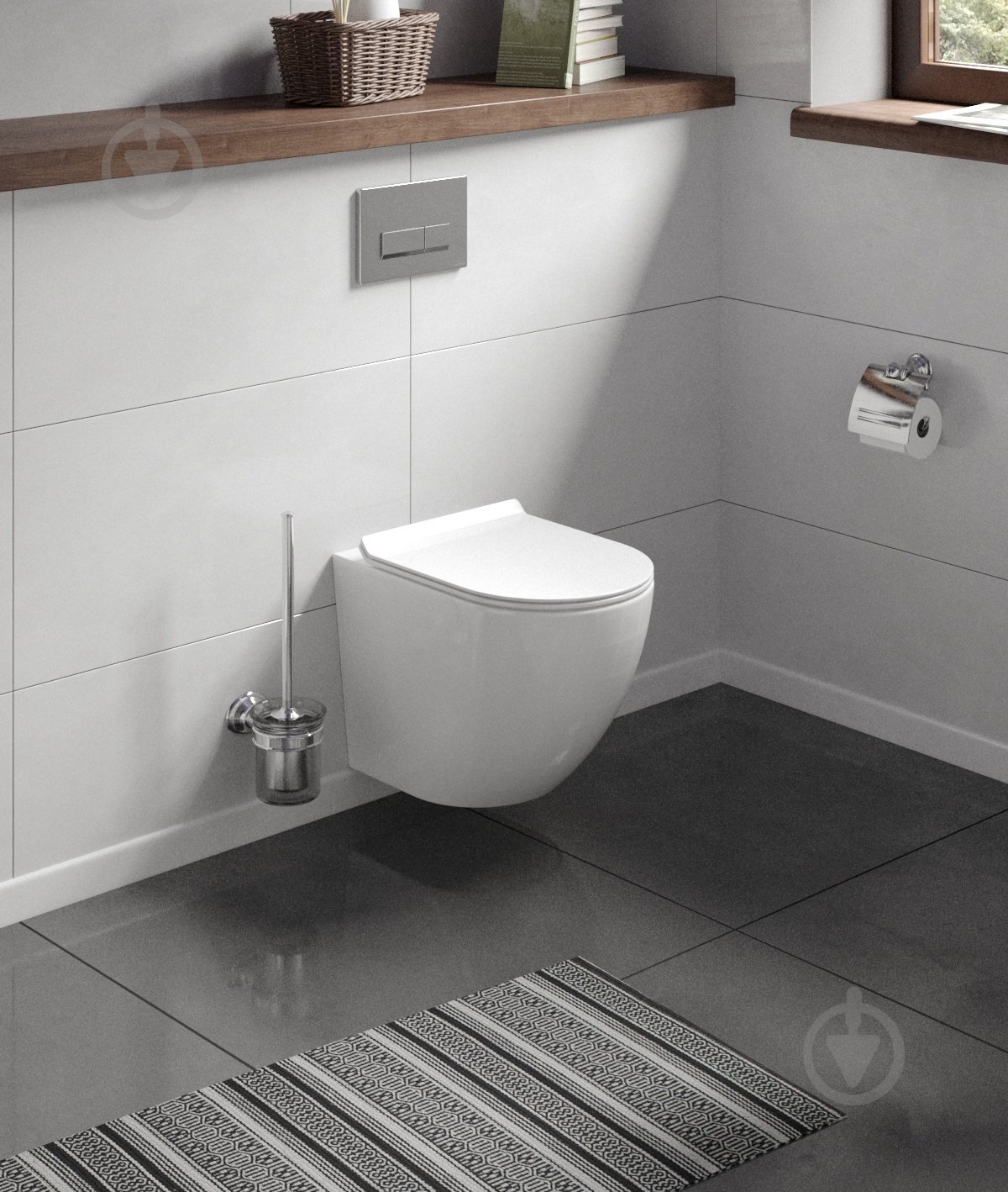 Унітаз підвісний Koller Pool ROUND з сидінням Soft-close змив Tornado - фото 2 Унітаз підвісний Koller Pool ROUND з сидінням Soft-close змив Tornado - фото 2