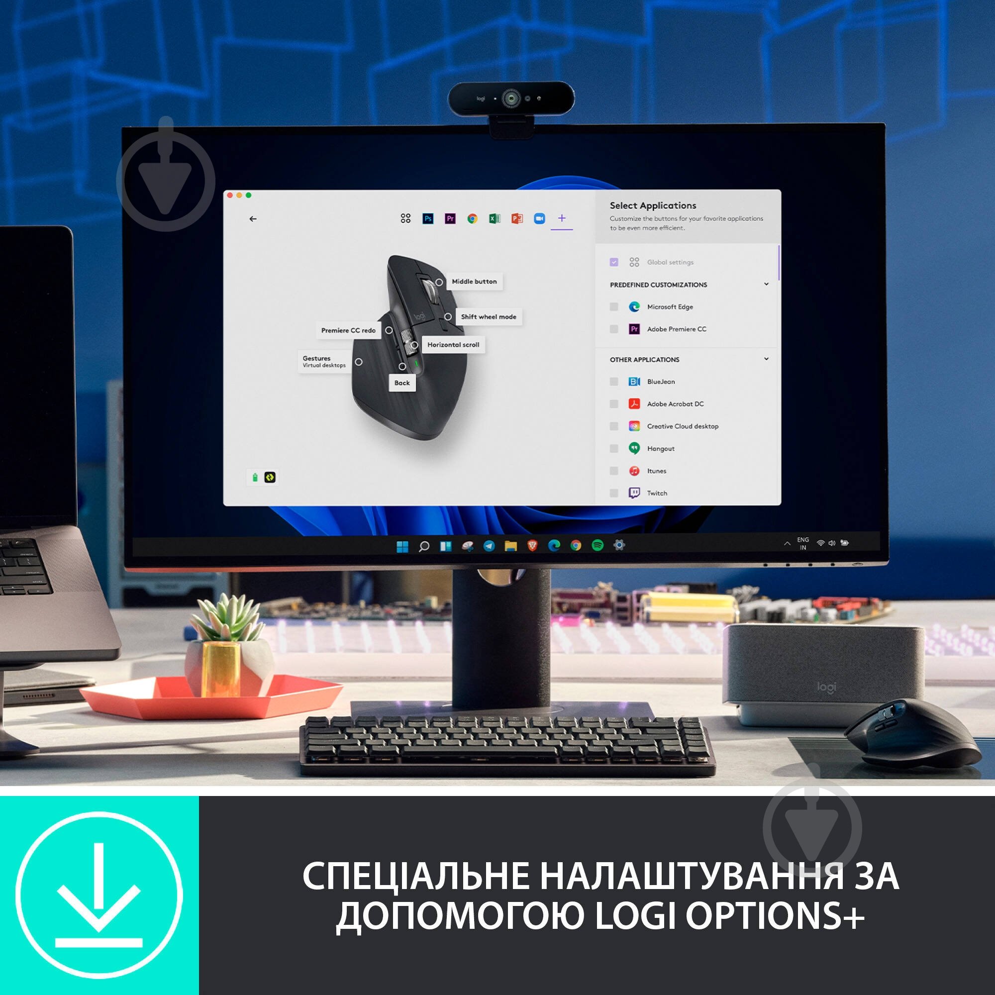 Мишка Logitech MX Master 3S Perfomance Wireless Mouse graphite (910-006559) - фото 5