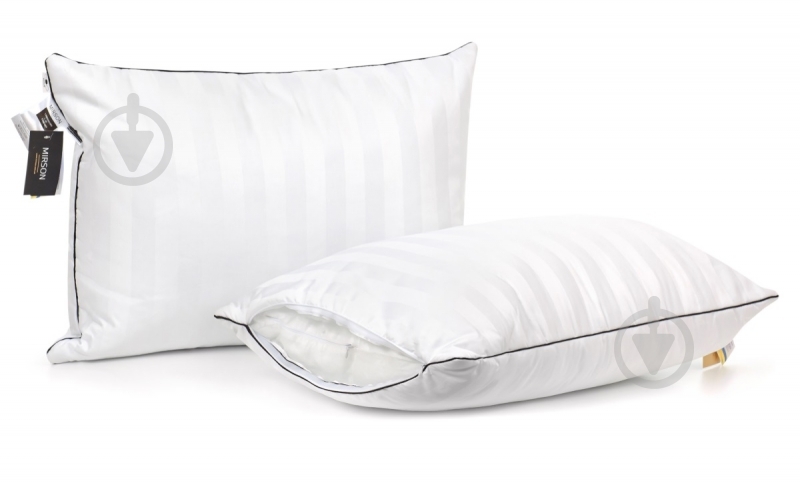 Подушка №1490 Royal Pearl Hand Made Memory foam середня MirSon 50x50 см білий - фото 2 Подушка №1490 Royal Pearl Hand Made Memory foam середня MirSon 50x50 см білий - фото 2