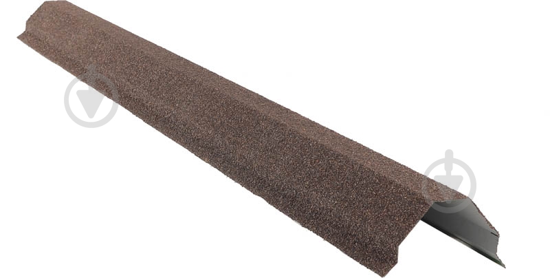 Планка конька треугольного QUEENTILE Coffe малая 2 м - фото 1