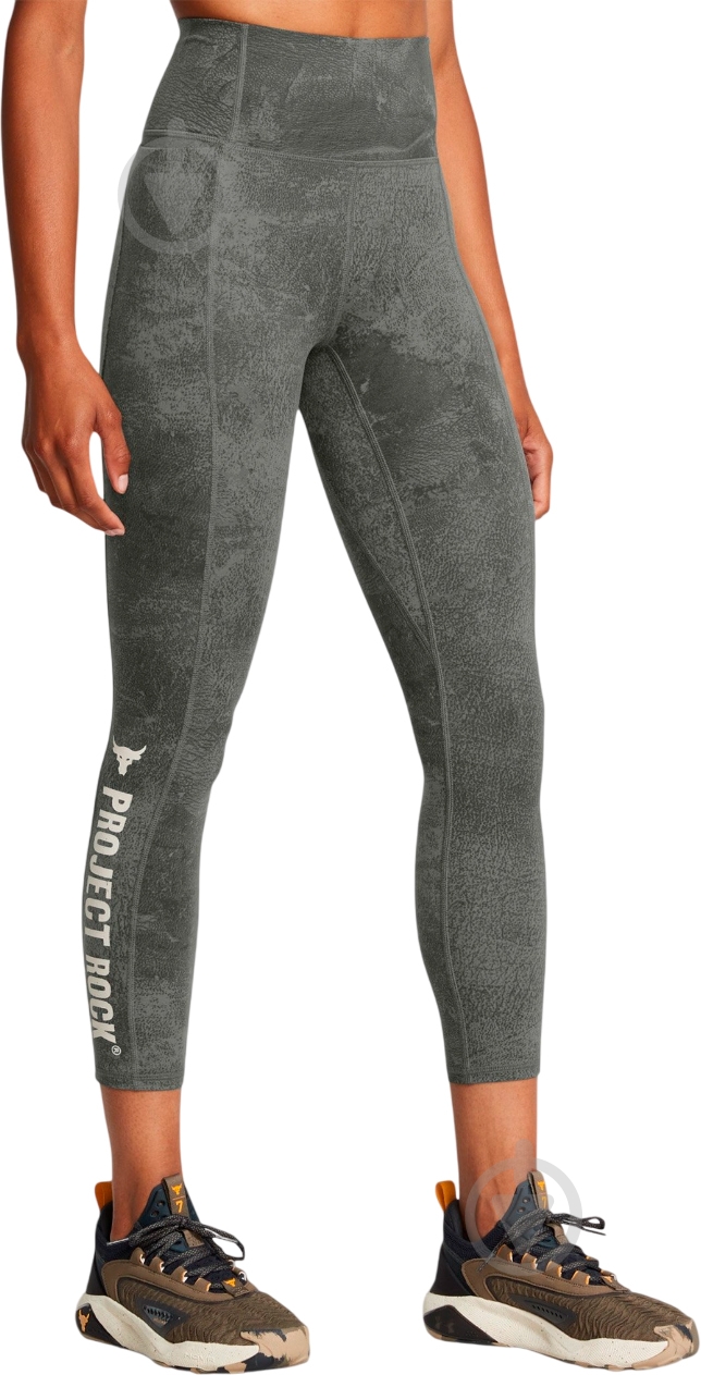 Лосины Under Armour Pjt Rck LG Ankl Lg Pt 1387766-709 р.M серый - фото 1 Лосины Under Armour Pjt Rck LG Ankl Lg Pt 1387766-709 р.M серый - фото 1