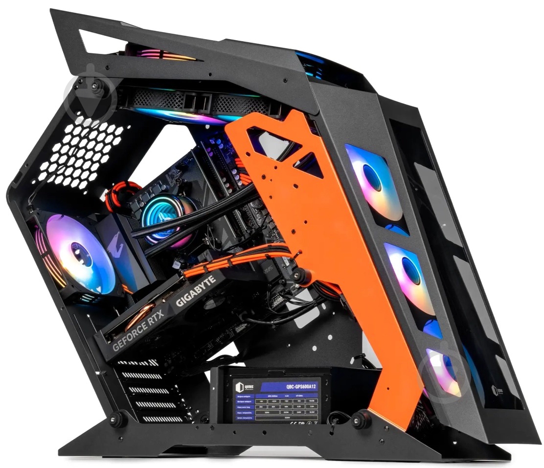 Комп'ютер Artline Gaming STLKR (STLKRv35) black/orange - фото 7 Комп'ютер Artline Gaming STLKR (STLKRv35) black/orange - фото 7