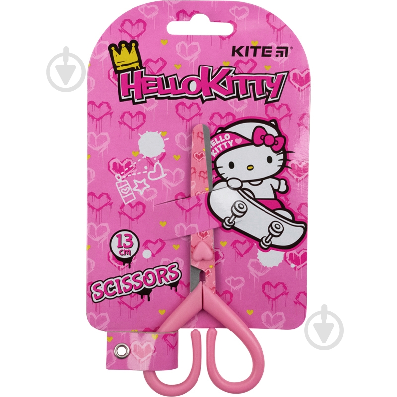 Ножиці дитячі Hello Kitty 13 см KITE HK21-121 - фото 1