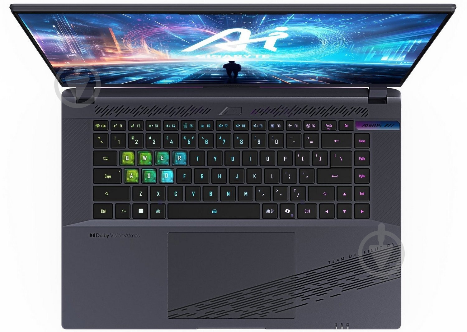 Ноутбук Gigabyte AORUS 16X ASG 16" (AORUS 16X ASG-63UAC64SD) midnight gray - фото 4 Ноутбук Gigabyte AORUS 16X ASG 16" (AORUS 16X ASG-63UAC64SD) midnight gray - фото 4