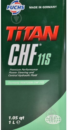 Мастило трансмісійне Fuchs CHF 11S 1 л (TITAN CHF 11S 1L) - фото 2 Мастило трансмісійне Fuchs CHF 11S 1 л (TITAN CHF 11S 1L) - фото 2