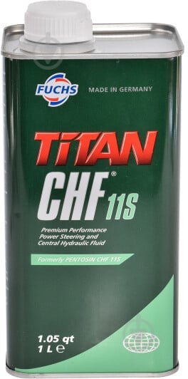 Мастило трансмісійне Fuchs CHF 11S 1 л (TITAN CHF 11S 1L) - фото 1 Мастило трансмісійне Fuchs CHF 11S 1 л (TITAN CHF 11S 1L) - фото 1