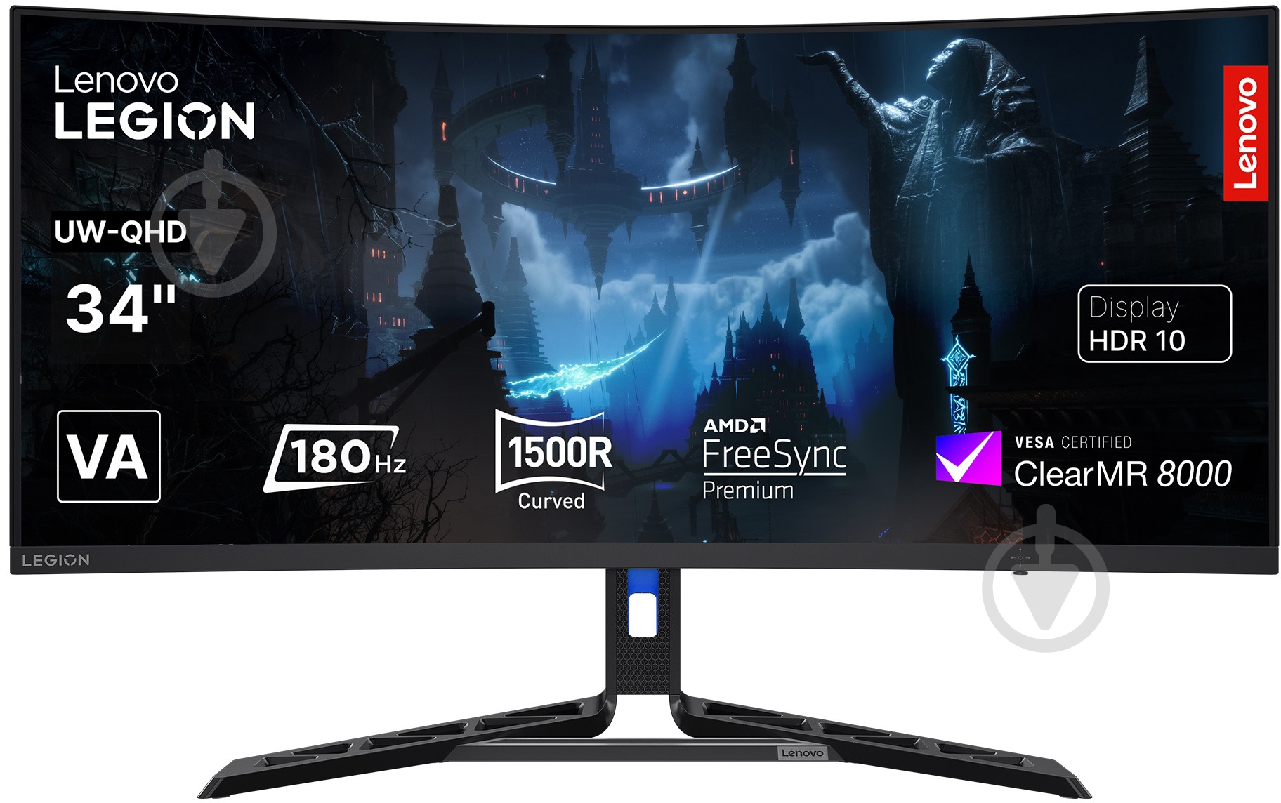 Монітор Lenovo Legion R34w-30 34" (67C7GACBUA) - фото 1