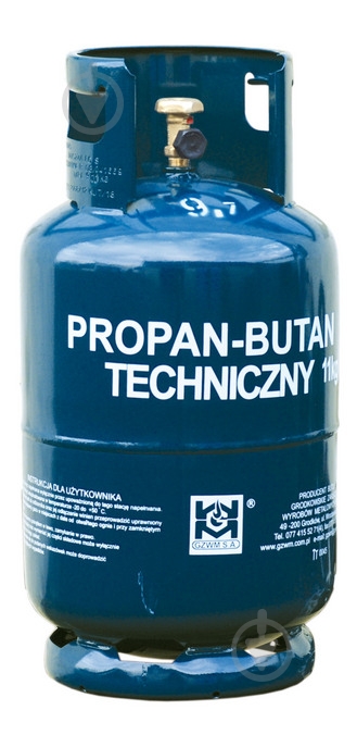 Баллон пропан-бутан БД-11(27,2л) - фото 1