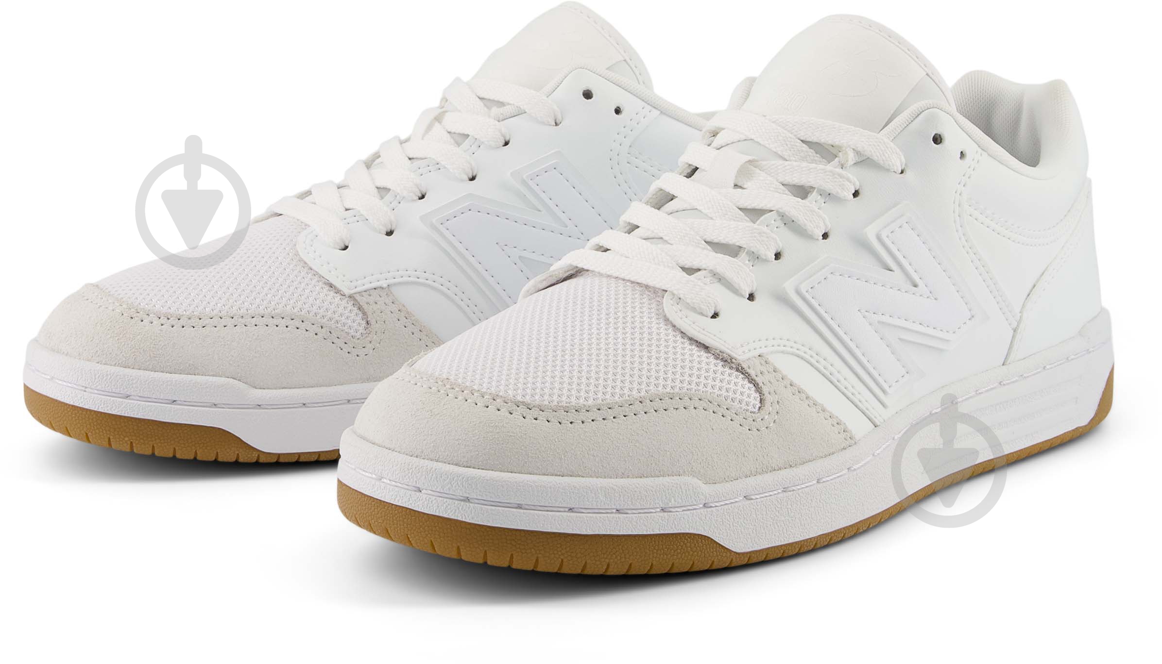 Кроссовки мужские демисезонные New Balance 480 BB480LFR р.45 белые - фото 7 Кроссовки мужские демисезонные New Balance 480 BB480LFR р.45 белые - фото 7