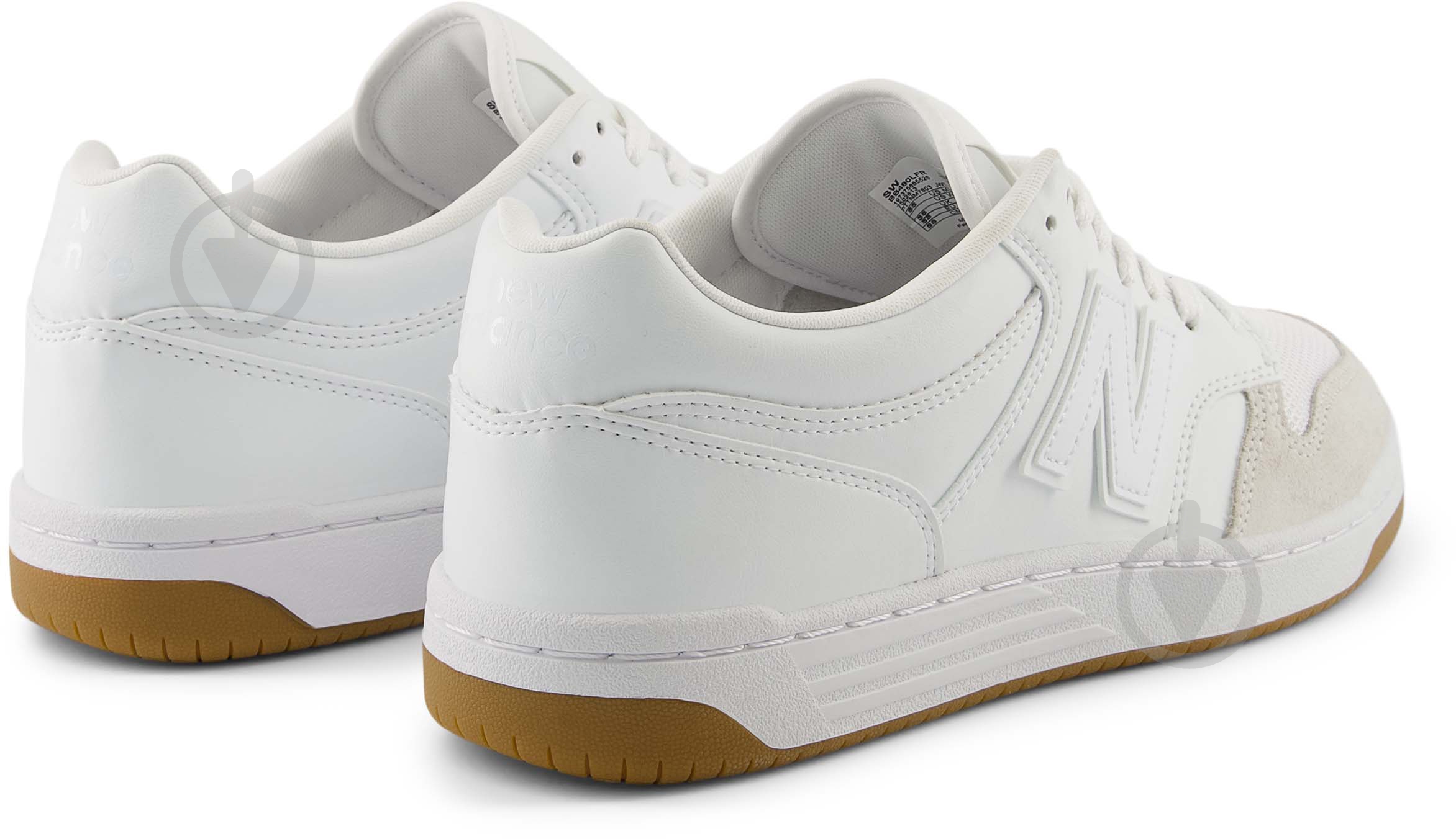 Кроссовки мужские демисезонные New Balance 480 BB480LFR р.45 белые - фото 9 Кроссовки мужские демисезонные New Balance 480 BB480LFR р.45 белые - фото 9
