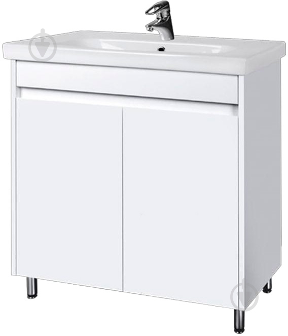 Тумба Мойдодыр Сити 80-U с умывальником Como 80 / Cosmopolitan 80 - фото 1 Тумба Мойдодыр Сити 80-U с умывальником Como 80 / Cosmopolitan 80 - фото 1