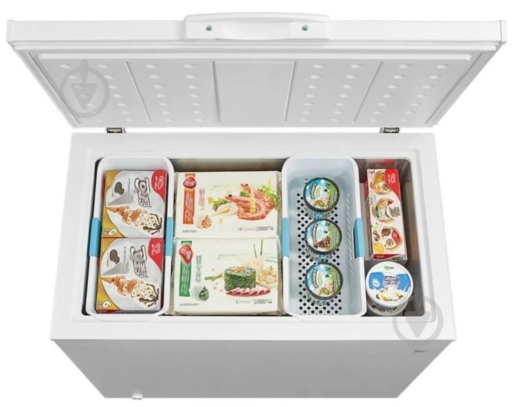 Морозильный ларь Midea MDRC345FZF01 - фото 4 Морозильный ларь Midea MDRC345FZF01 - фото 4