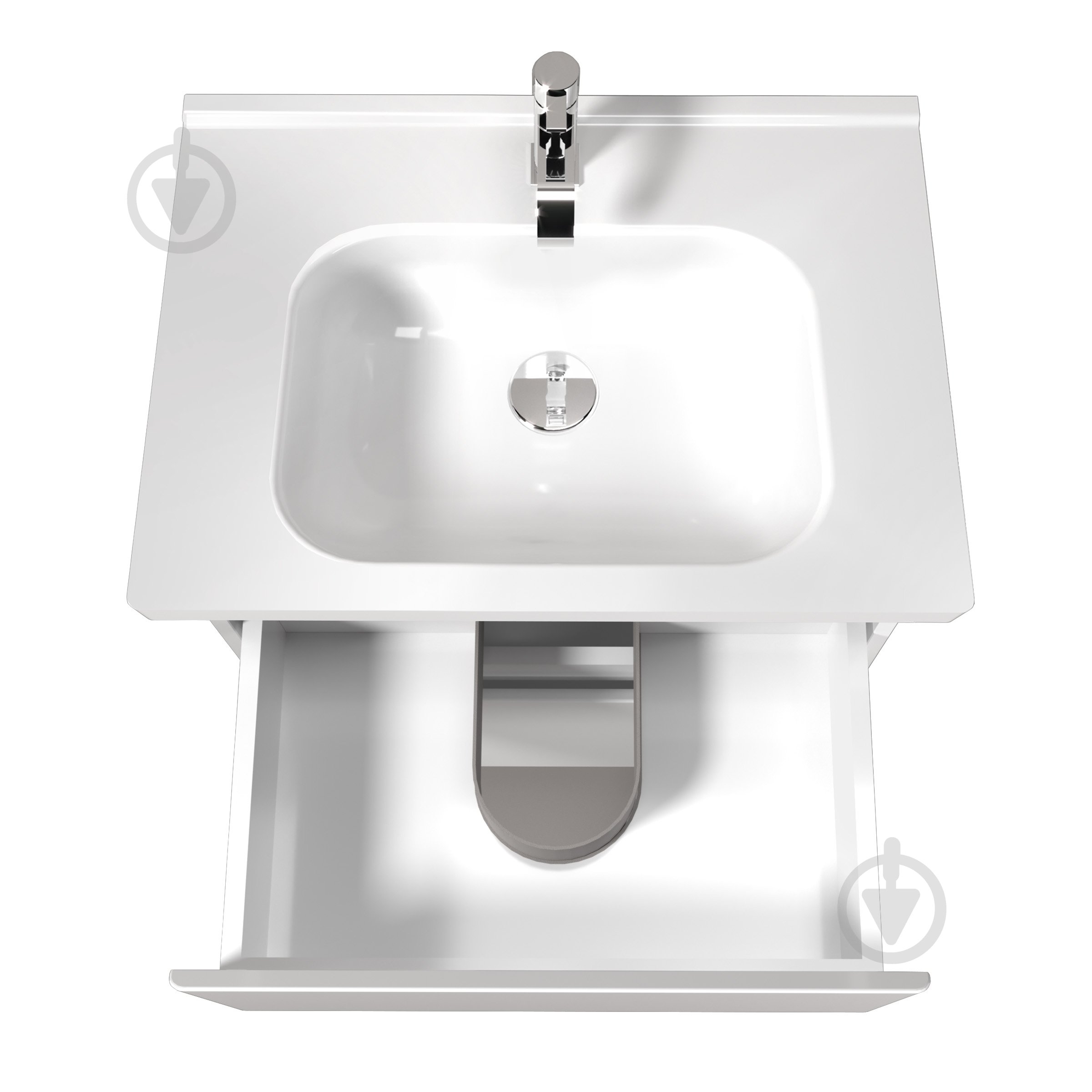 Тумба Мойдодыр Палермо 70-U с умывальником ID-70 - фото 4 Тумба Мойдодыр Палермо 70-U с умывальником ID-70 - фото 4