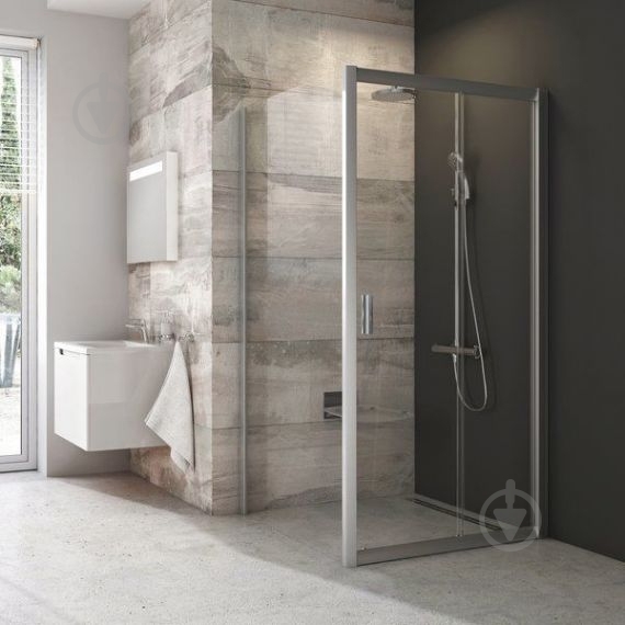 Душевые двери Ravak BLDP2- 110 Белый TRANSPARENT - фото 2