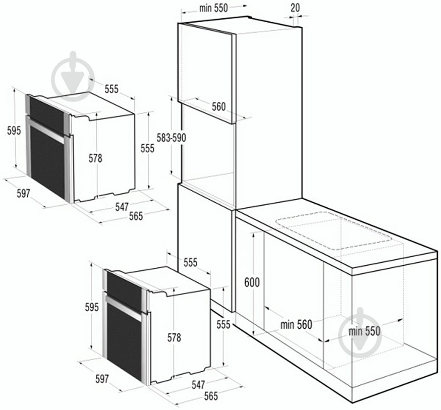 Духовой шкаф Gorenje GP 852 X - фото 2 Духовой шкаф Gorenje GP 852 X - фото 2