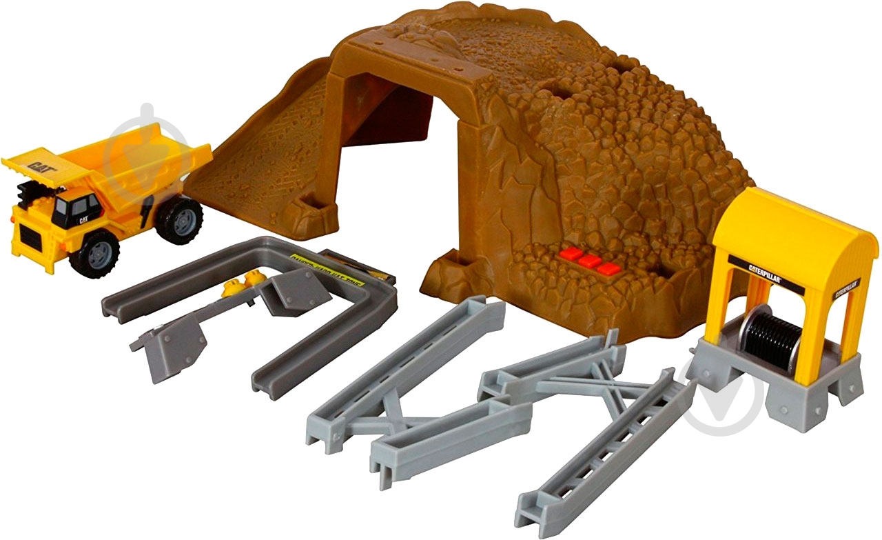 Игровой набор Toy State CAT Мини Шахта 30041 - фото 1 Игровой набор Toy State CAT Мини Шахта 30041 - фото 1