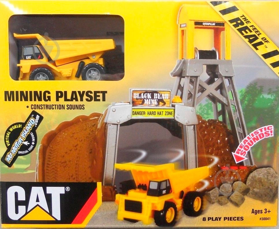 Игровой набор Toy State CAT Мини Шахта 30041 - фото 3 Игровой набор Toy State CAT Мини Шахта 30041 - фото 3