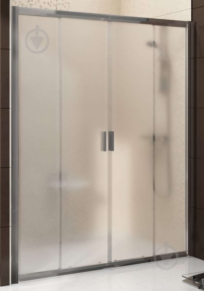 Душові двері Ravak BLDP 4-130 Білі TRANSPARENT - фото 2