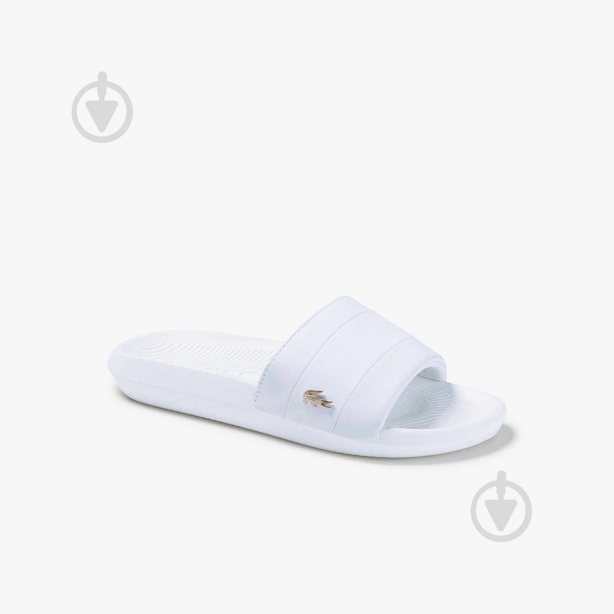 Шльопанці Lacoste CROCO SLIDE 120 3 US CFA 739CFA003621G р.38 білий - фото 1 Шльопанці Lacoste CROCO SLIDE 120 3 US CFA 739CFA003621G р.38 білий - фото 1