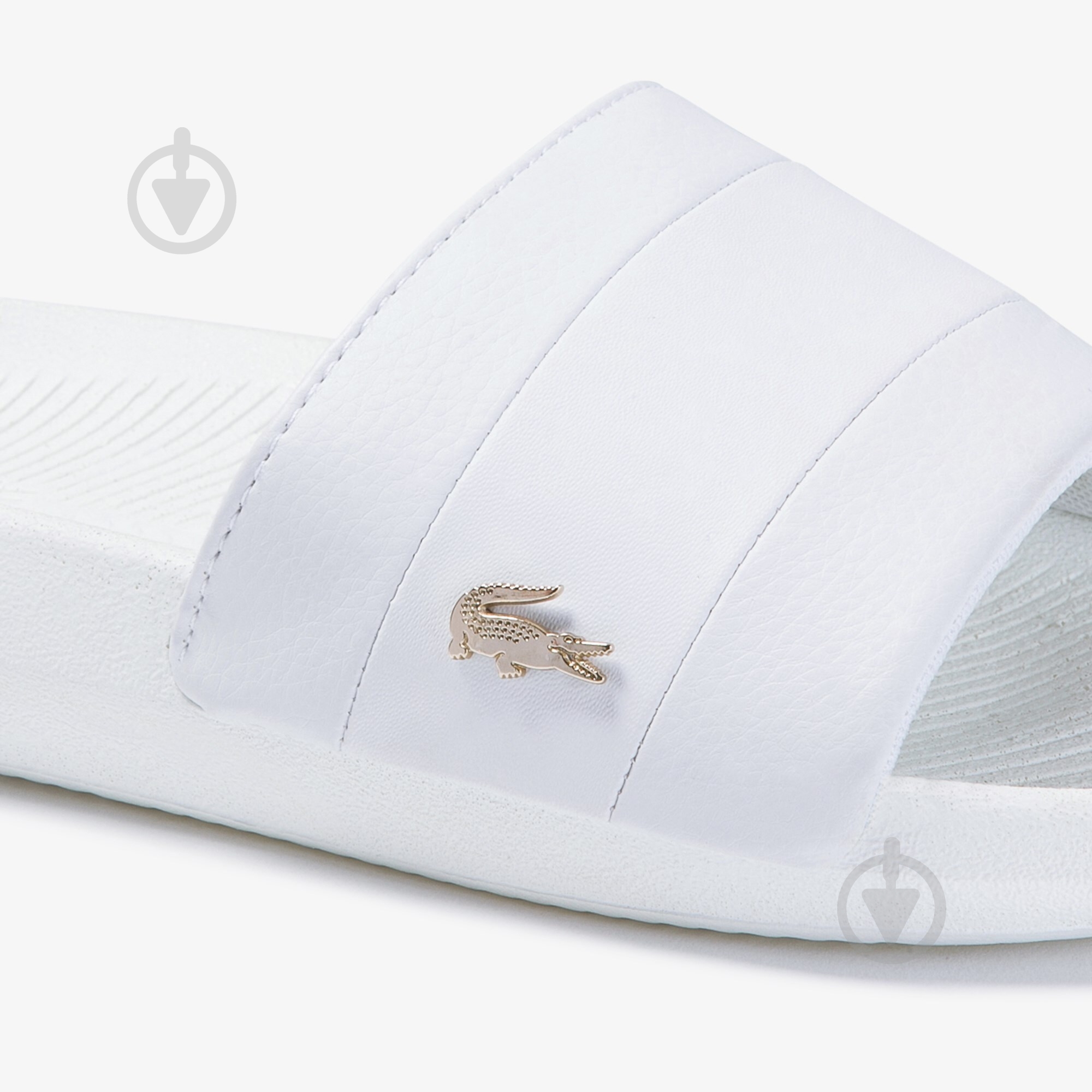 Шльопанці Lacoste CROCO SLIDE 120 3 US CFA 739CFA003621G р.38 білий - фото 6 Шльопанці Lacoste CROCO SLIDE 120 3 US CFA 739CFA003621G р.38 білий - фото 6