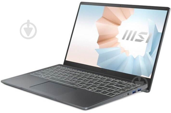 Ноутбук MSI Modern 14 14 (B11MOU-453XUA) silver - фото 3