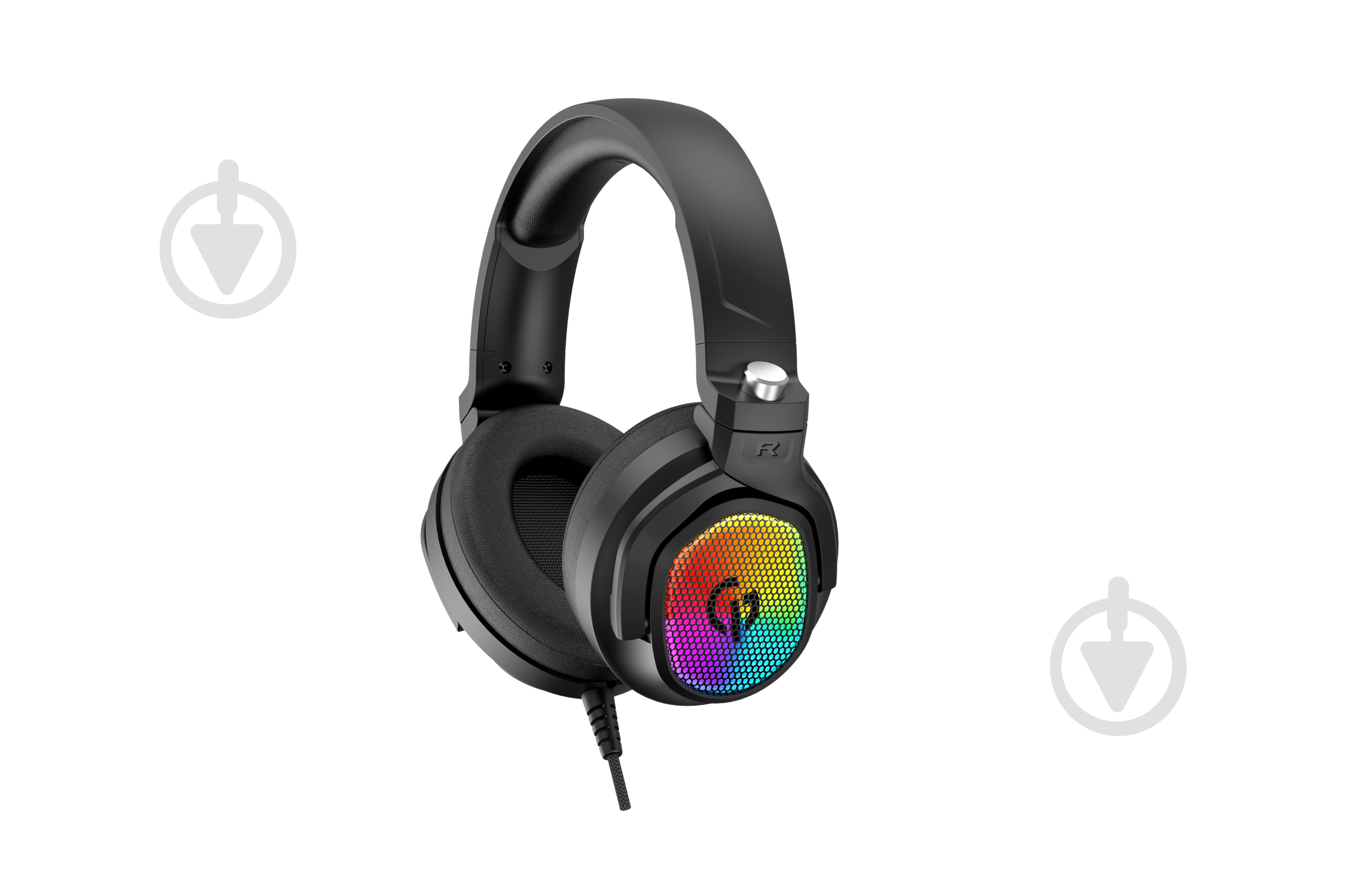Гарнитура игровая GamePro HS1300 RGB black (HS1300) - фото 3