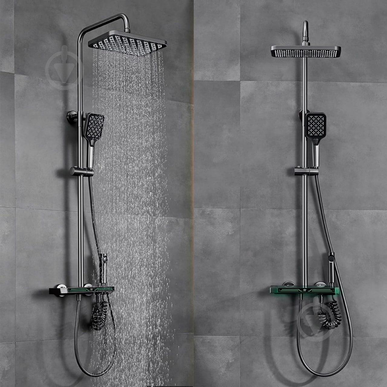 Душевая система Platinum KZ22 с термостатом - фото 7 Душевая система Platinum KZ22 с термостатом - фото 7