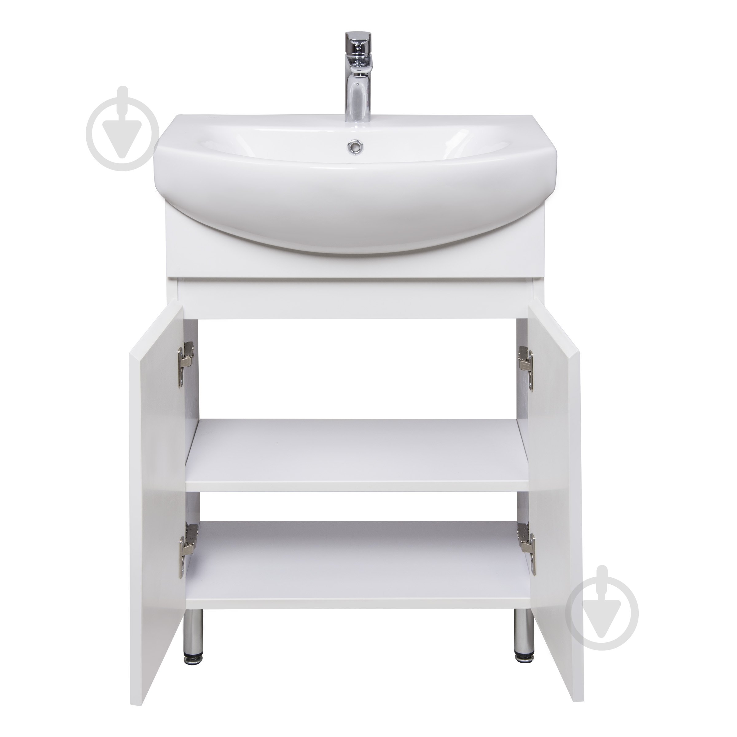 Тумба напольная Мойдодыр Фокус 60 с умывальником Runa 60 / Лотос 60 - фото 4