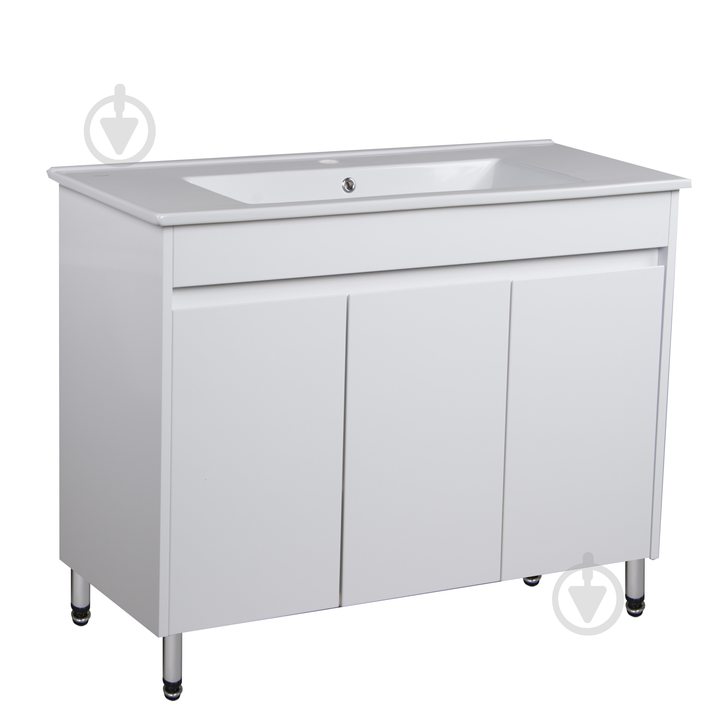 Тумба Мойдодыр Сити 100 с умывальником SU-100 / Cosmopolitan 100 - фото 1 Тумба Мойдодыр Сити 100 с умывальником SU-100 / Cosmopolitan 100 - фото 1