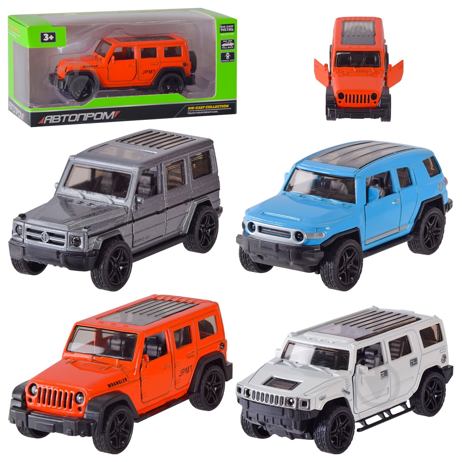 Машинка Автопром 1:32 AP74106 - фото 1